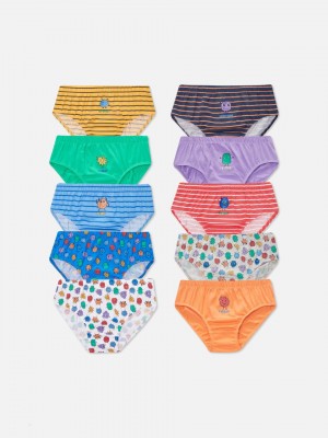 Primark 10-Pack Monster Print Slips Jongens Gekleurd | Nederland 15693-IFWC