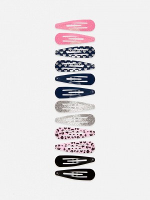 Primark 12-Pack Mixed Hair Clips Haaraccessoires Meisjes Roze | Nederland 37584-UDEB