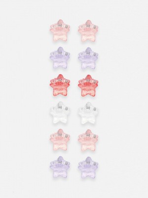Primark 12-Pack Star Hair Clips Haaraccessoires Meisjes Gekleurd | Nederland 27345-HNPT
