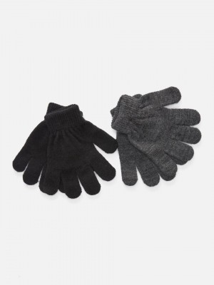 Primark 2-Pack Magic Handschoenen Jongens Zwart | Nederland 35942-SFPZ