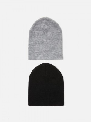 Primark 2-Packs Muts Heren Zwart | Nederland 86941-IBPU