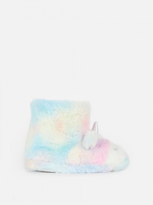 Primark 3D Unicorn Booties Laarzen Meisjes Gekleurd | Nederland 45297-FSER