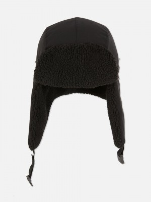 Primark 3M Trapper Hoeden Heren Zwart | Nederland 92056-DKQB