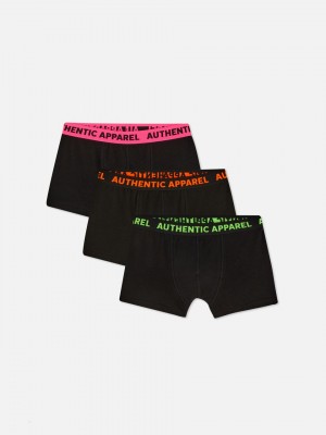 Primark 3-Pack Boxer Slips Heren Zwart | Nederland 89415-CNTK