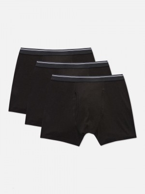 Primark 3-Pack Essential Trunks Korte Broek Heren Zwart | Nederland 32580-DXWC