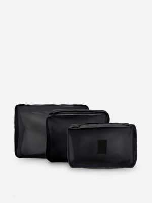 Primark 3-Pack Mesh Packing Cubes Andere Accessoires Dames Zwart | Nederland 73192-UEDR