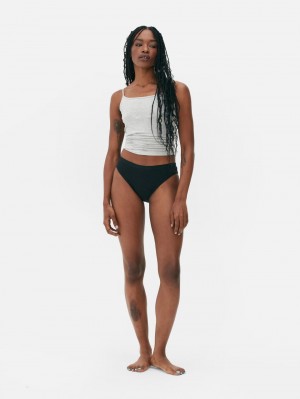Primark 3-Pack Period Underwear Mini Slips Dames Zwart | Nederland 68421-VDUS