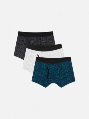 Primark 3-Pack Space-Dye Boxer Slips Heren Groen | Nederland 23409-SRJM