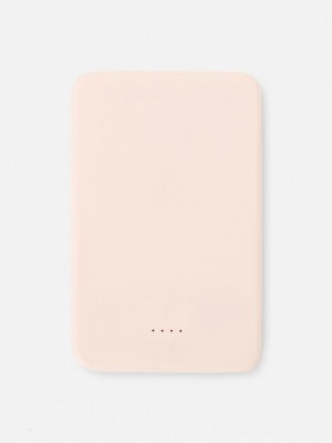 Primark 5000mAh Slimline Powerbank Tech Dames Roze | Nederland 57983-TACN