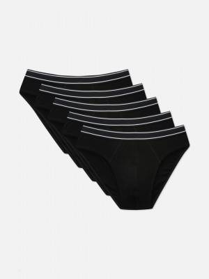 Primark 5-Pack Essential Slips Heren Zwart | Nederland 49627-JRGS