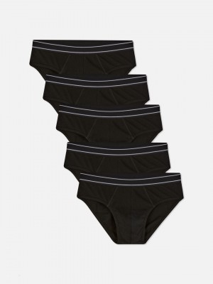 Primark 5-Pack Essential Slips Heren Zwart | Nederland 79613-TNRI
