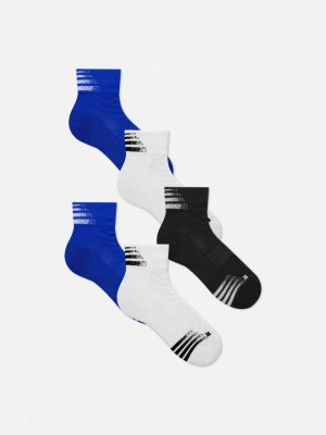 Primark 5-Pack Performance Quarter-Length Sokken Heren Gekleurd | Nederland 46125-HDVR