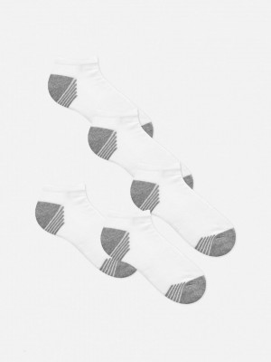 Primark 5-Pack Trainer Sokken Heren Wit | Nederland 86590-OLAS