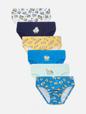 Primark 6-Pack Minions Slips Jongens Gekleurd | Nederland 12486-RPVA