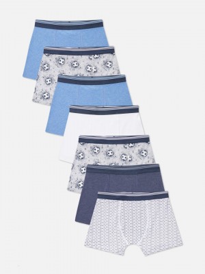Primark 7-Pack Mixed Boxer Slips Jongens Gekleurd | Nederland 30852-OWTZ
