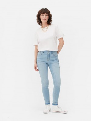 Primark Ankle Grazer Mager Jeans Dames Blauw | Nederland 65278-AXLK