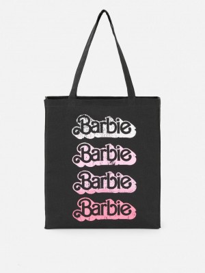 Primark Barbie The Movie Canvas Shopper Tas Dames Grijs | Nederland 41287-DZLS
