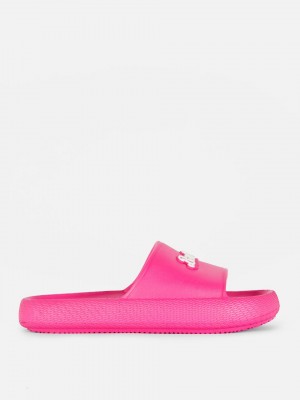 Primark Barbie The Movie Molded Pool Badeslippers Dames Roze | Nederland 85490-IUYQ