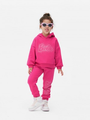 Primark Barbie and Joggers Set Hoodie Meisjes Roze | Nederland 69810-UWKJ