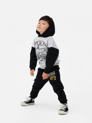 Primark Batman Graffiti Print Hoodie Jongens Grijs | Nederland 21569-CTOS