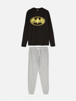 Primark Batman Jersey Pyjama Heren Grijs | Nederland 86751-JBDS