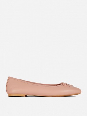 Primark Bow Ballerina Slip Ons Ballerinas Dames Roze | Nederland 07249-YHPT