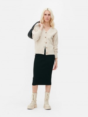 Primark Boyfriend Cardigan Dames Bruin | Nederland 32914-TZFE