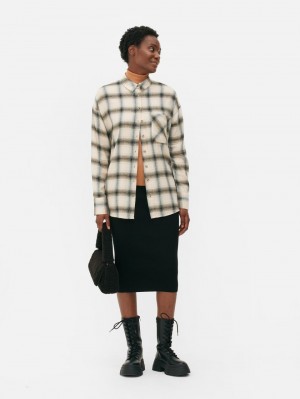 Primark Boyfriend Check Overhemd Dames Room | Nederland 90736-JXEL