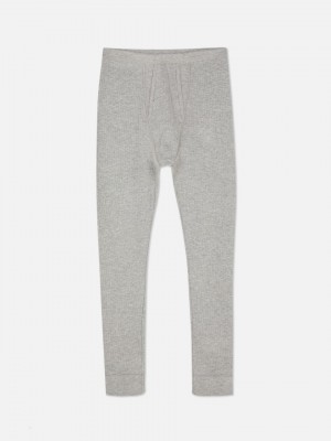 Primark Brushed Thermal Long Johns Ondergoed Heren Grijs | Nederland 53821-IRAB