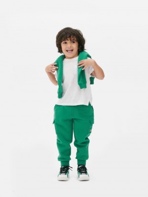Primark Cargo Drawstring Joggingbroeken Jongens Groen | Nederland 35682-YZKX