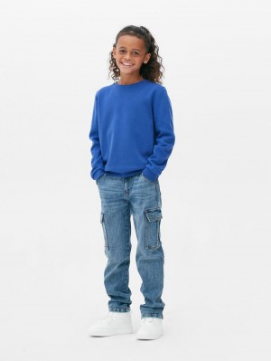 Primark Cargo Jeans Jongens Blauw | Nederland 65927-AIDR