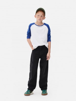 Primark Carpenter Jeans Jongens Zwart | Nederland 08941-TXES