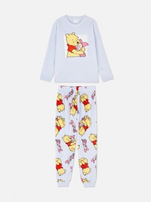 Primark Character Fleece Pyjama Dames Paars | Nederland 46150-KGUJ