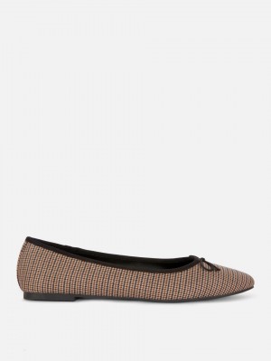 Primark Check Ballerinas Dames Gekleurd | Nederland 61592-PCNO
