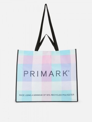 Primark Check Print Primark Shopper Tas Dames Gekleurd | Nederland 74256-PNTO