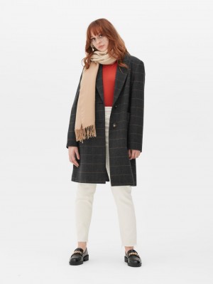 Primark Checked Single-Breasted Jassen Dames Gekleurd | Nederland 02534-TANM