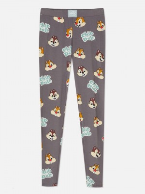 Primark Chip 'N' Dale Pajama Leggings Dames Grijs | Nederland 04289-JOTP