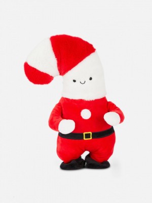 Primark Christmas Candy Cane Plush speelgoed Meisjes Rood | Nederland 65178-OHKU