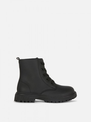 Primark Chunky Enkellaarzen Meisjes Zwart | Nederland 83549-SLPU