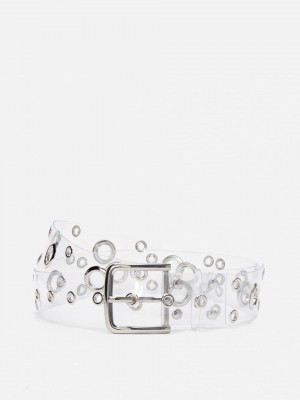 Primark Clear Grommet Detail Riem Dames Transparant | Nederland 41830-UCVF