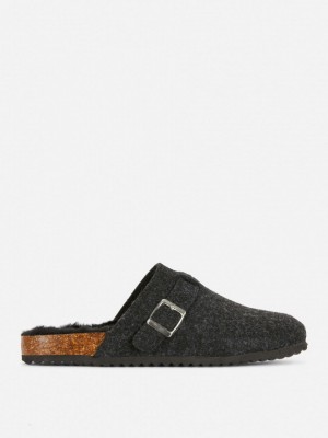 Primark Clog Mule Pantoffels Dames Zwart | Nederland 62345-QRNO