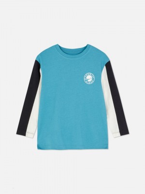 Primark Cosmic Vibes Color Block T-shirts Jongens Zwart | Nederland 02617-INAP