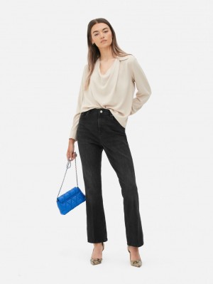 Primark Cowl Neck Blouse Dames Beige | Nederland 57284-GVZJ