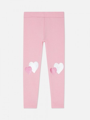 Primark Cozy Print Leggings Meisjes Roze | Nederland 36417-BFOX