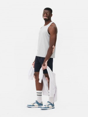 Primark Crew Neck Tanktop Heren Grijs | Nederland 28936-RIXH