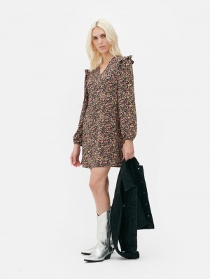 Primark Crinkle Mini Jurk Dames Gekleurd | Nederland 24089-AJUD