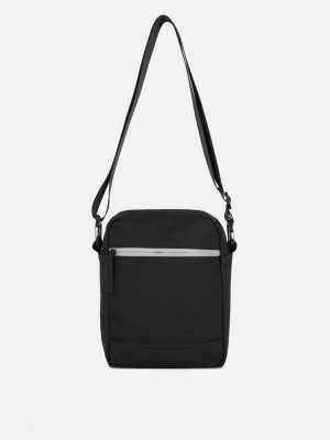 Primark Crossbody Bag Crossbodytassen Heren Zwart | Nederland 57613-IDKH