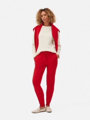 Primark Cuffed Joggingbroeken Dames Rood | Nederland 74162-UBEC