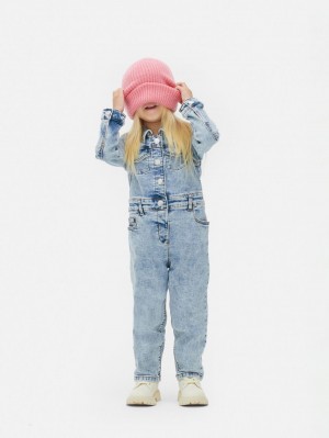 Primark Denim Jumpsuit Meisjes Blauw | Nederland 46027-GMPY