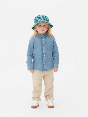 Primark Denim Overhemd Jongens Blauw | Nederland 95436-SPQU